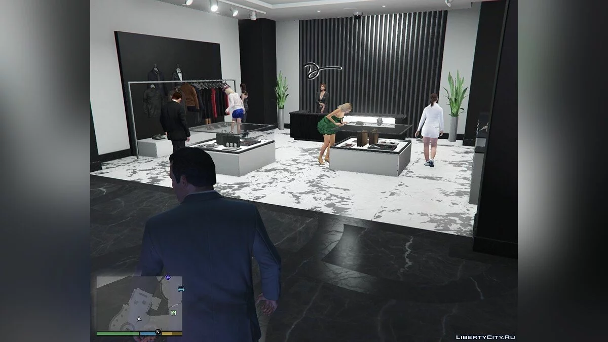 Посетители в казино Diamond  / GTA 5
