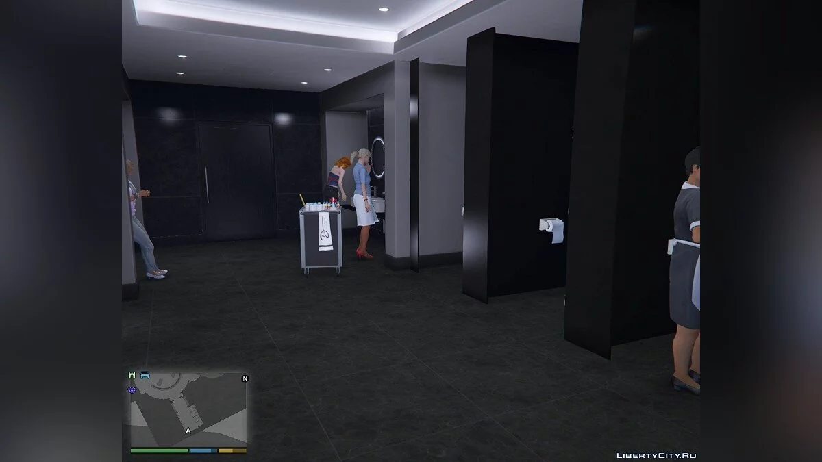 Посетители в казино Diamond  / GTA 5