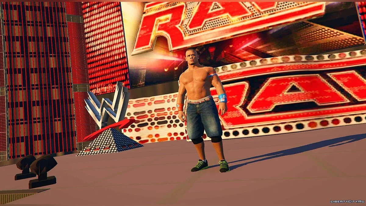WWE RAW [Arena] из игры WWE2k17 1.0 / GTA 5