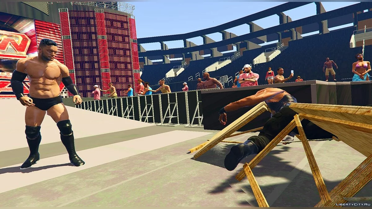 WWE RAW [Arena] из игры WWE2k17 1.0 / GTA 5