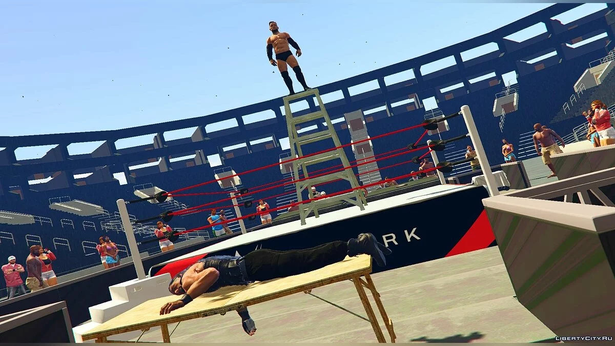 WWE RAW [Arena] из игры WWE2k17 1.0 / GTA 5