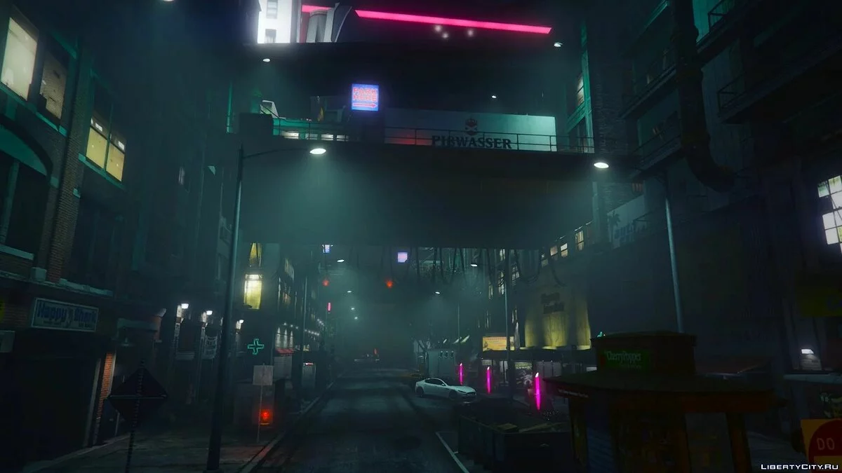 GrandCyberPunk [YMAP] 3.0 — киберпанк в GTA / GTA 5