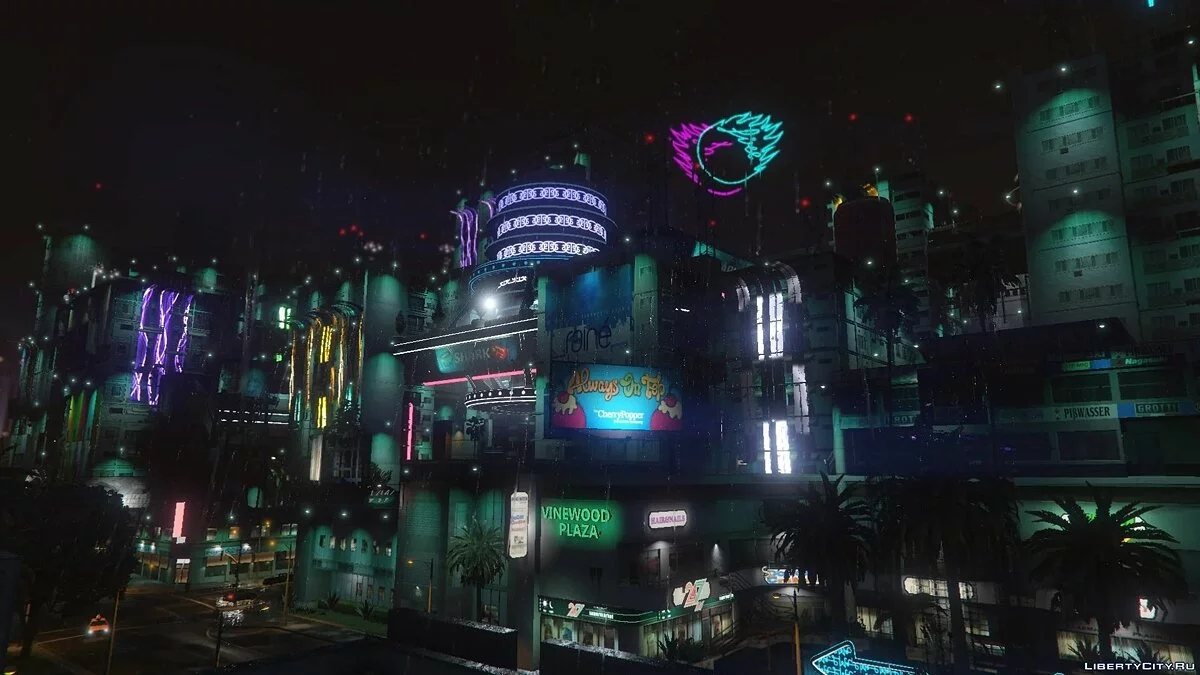 GrandCyberPunk [YMAP] 3.0 — киберпанк в GTA / GTA 5