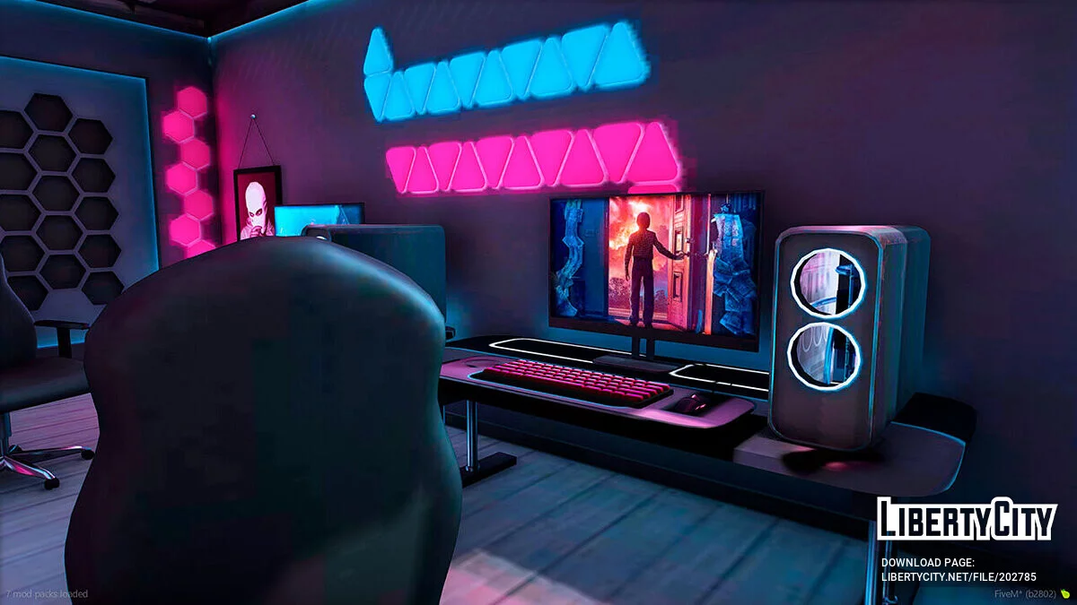 Геймерская комната для фотографий / GTA 5