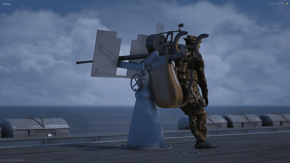 Oerlikon 20 mm cannon — Prop / GTA 5