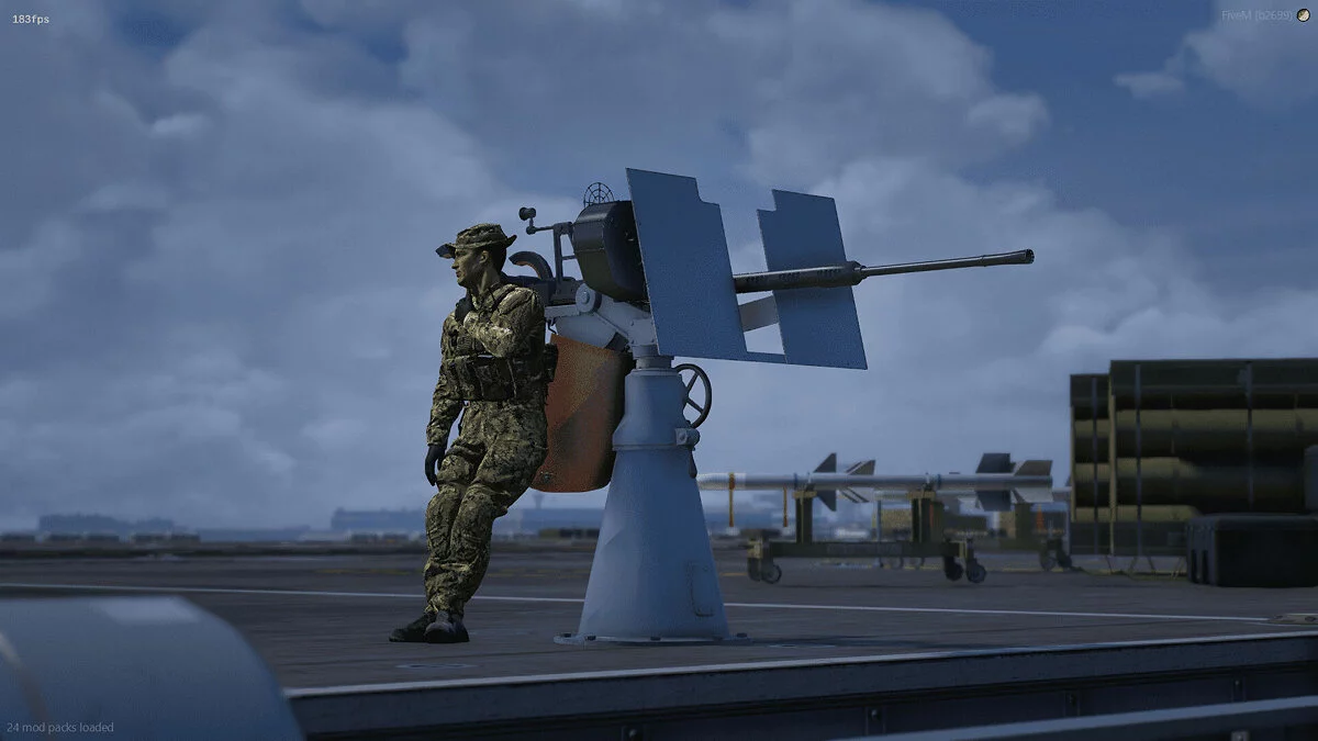 Oerlikon 20 mm cannon — Prop / GTA 5