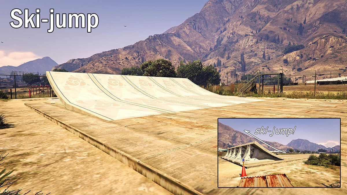 Обновлённый заброшенный аэропорт / GTA 5