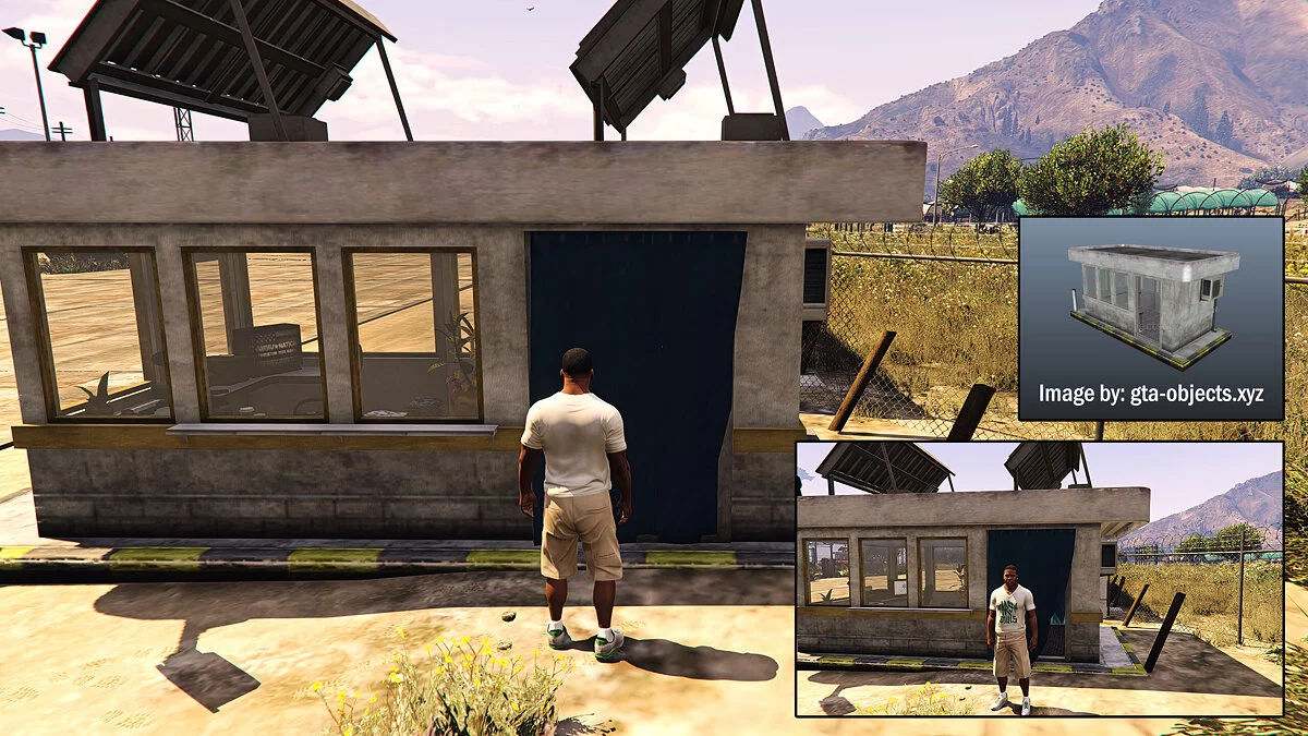 Обновлённый заброшенный аэропорт / GTA 5