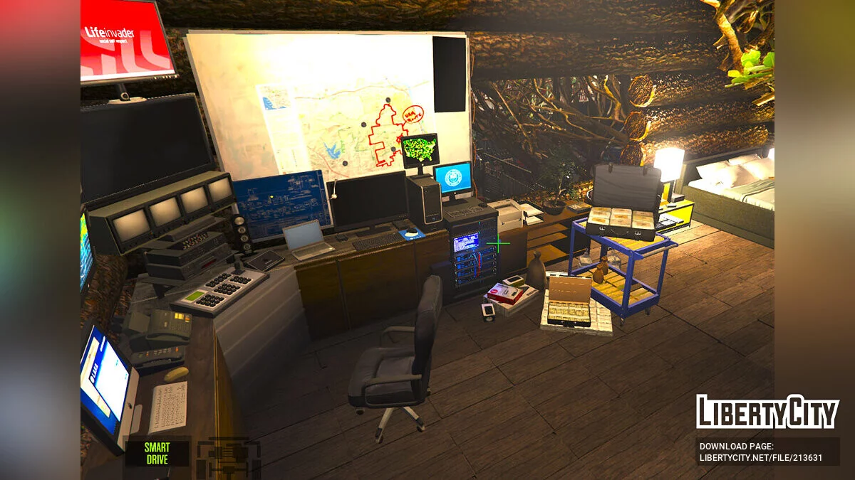 Upgrade in Trevor's Log House / GTA 5