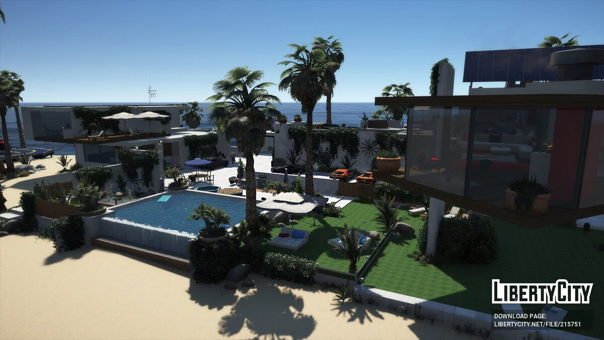 Franklin's Island Mansion v1.0 / GTA 5
