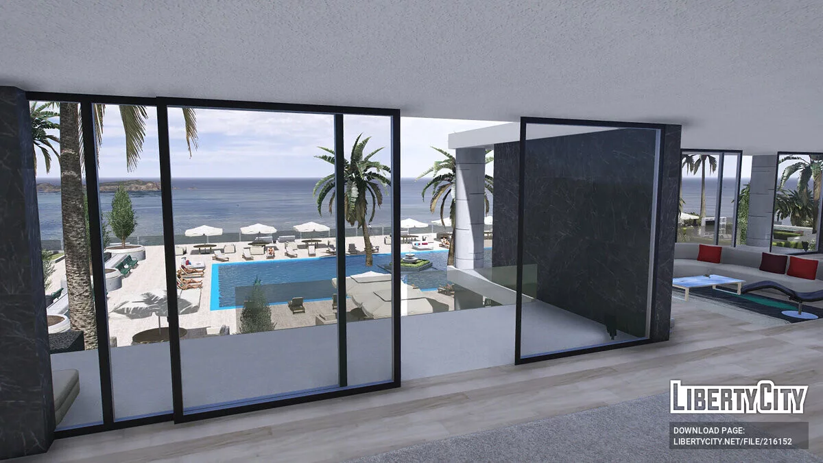 Millionaire's Modern Mansion v1.0 / GTA 5