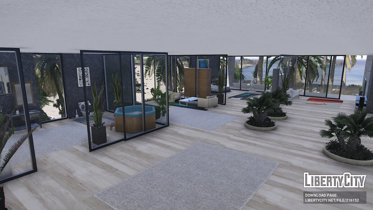 Millionaire's Modern Mansion v1.0 / GTA 5