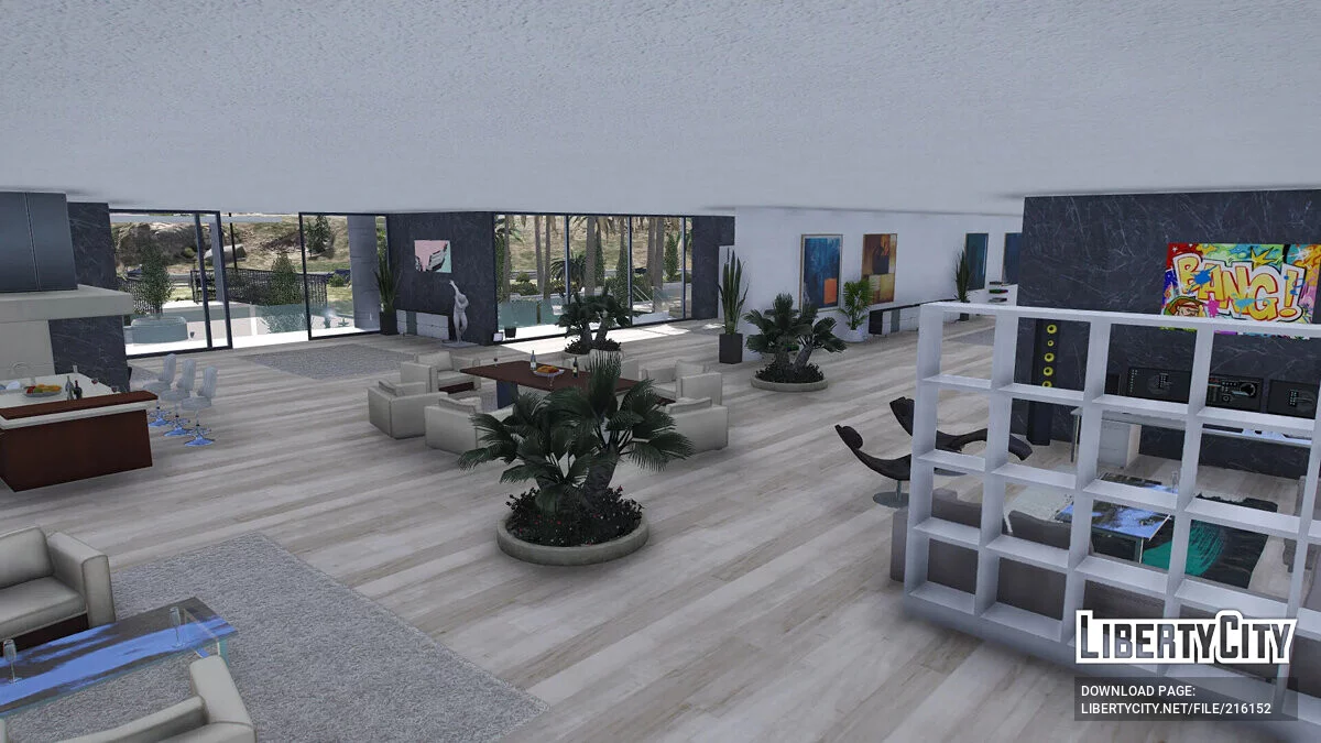 Millionaire's Modern Mansion v1.0 / GTA 5