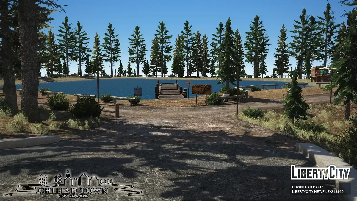 Обновлённая гора Чиллиад / GTA 5