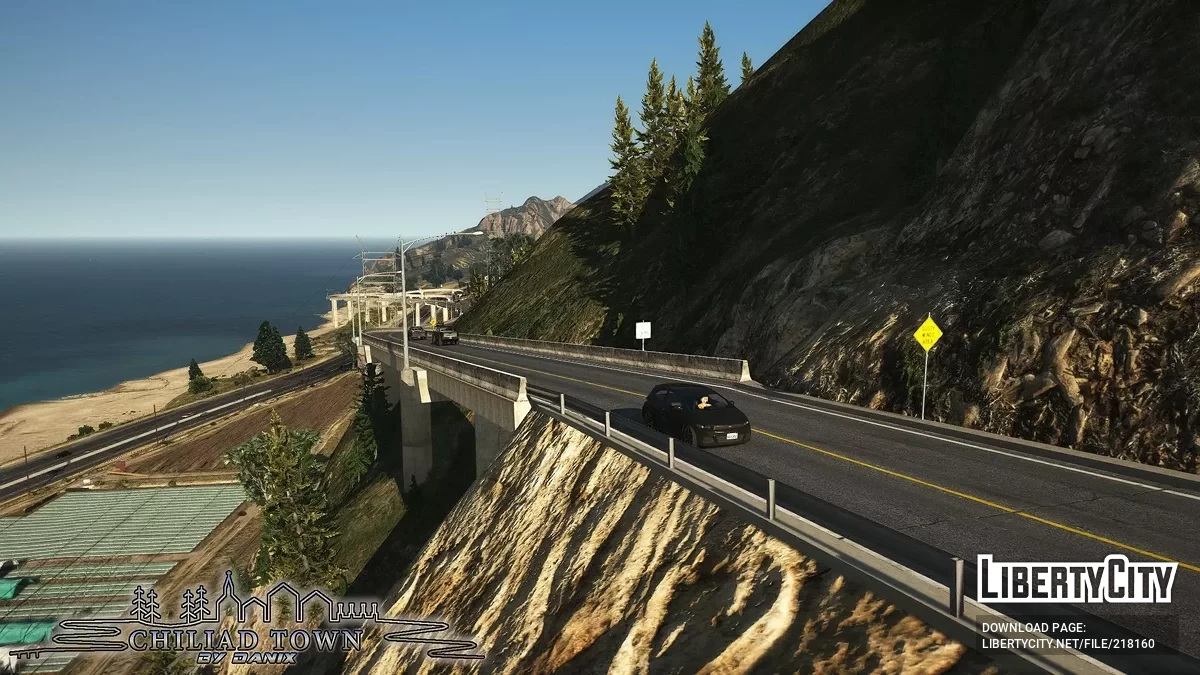 Обновлённая гора Чиллиад / GTA 5