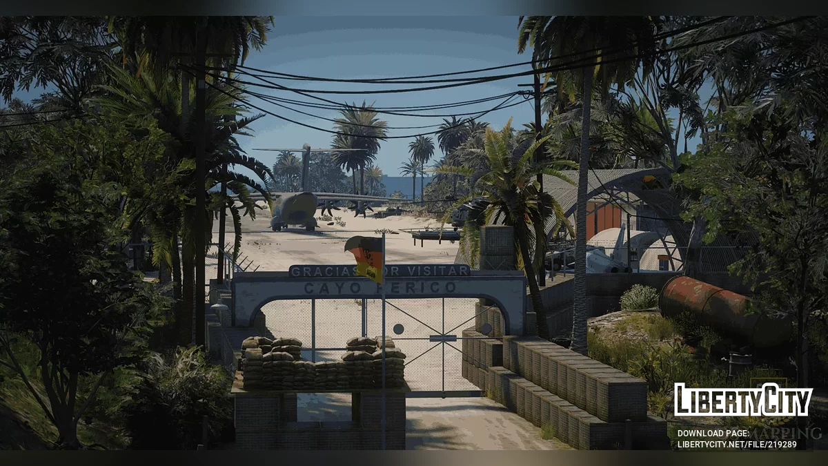 Аэропорт Кайо Перико - Аванпост Чарли / GTA 5