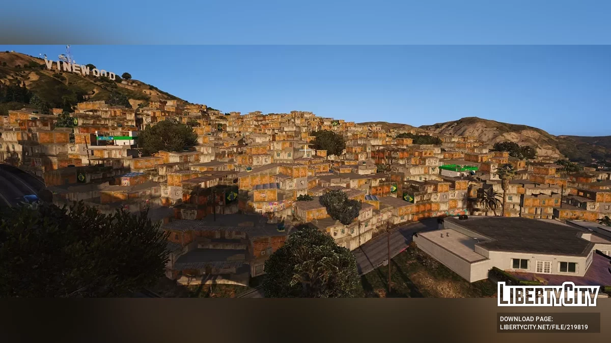 Фавелы на Vinewood  [YMAP] 3.0 / GTA 5