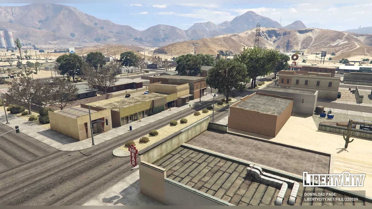 Fort Carson из GTA San Andreas / GTA 5