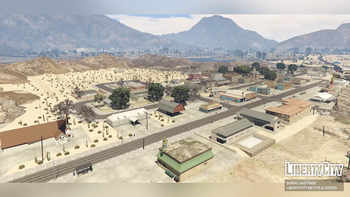 Fort Carson из GTA San Andreas / GTA 5