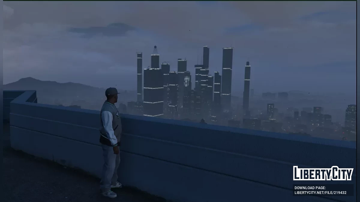 Обновлённый вид Лос-Сантоса / GTA 5