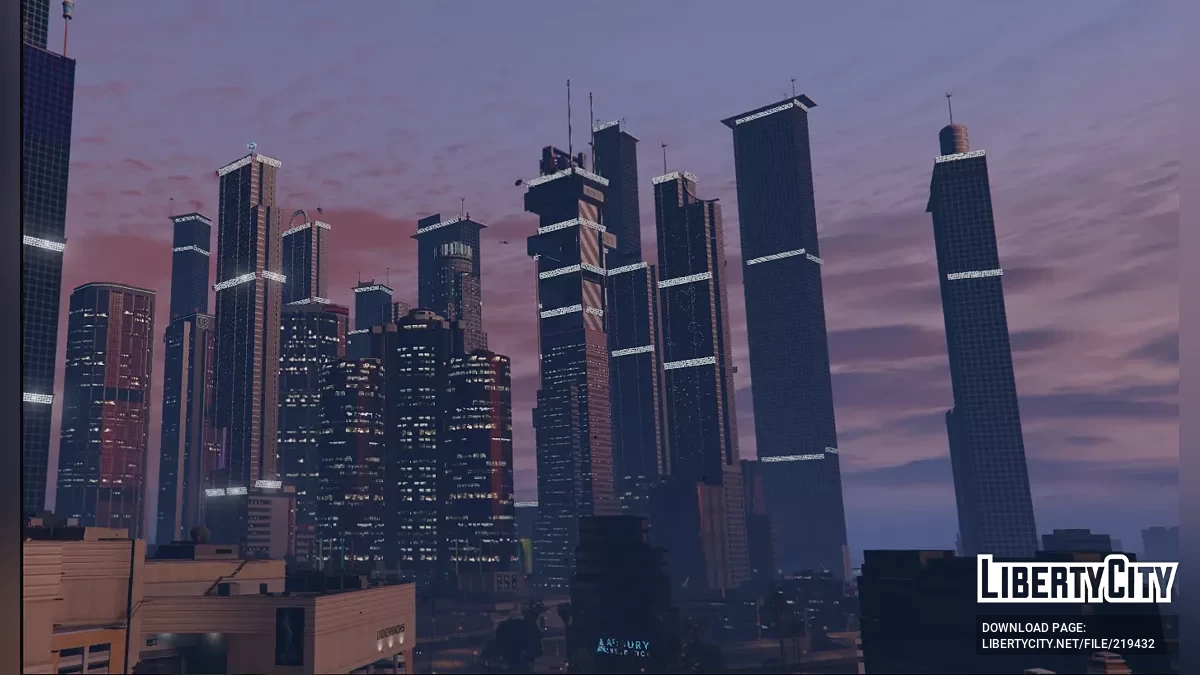 Обновлённый вид Лос-Сантоса / GTA 5
