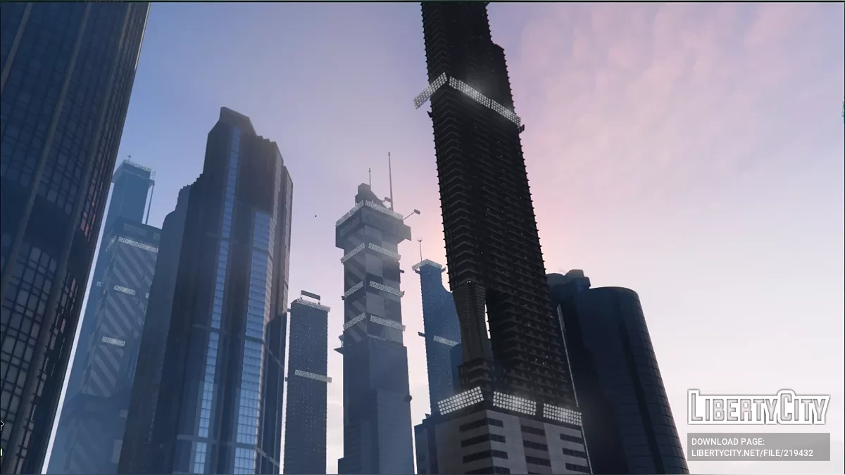 Обновлённый вид Лос-Сантоса / GTA 5