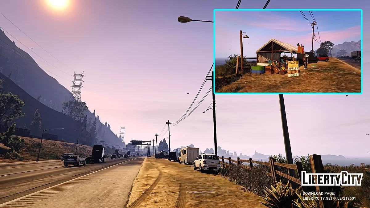 Обновление шоссе от Грейпсида до залива Палето / GTA 5