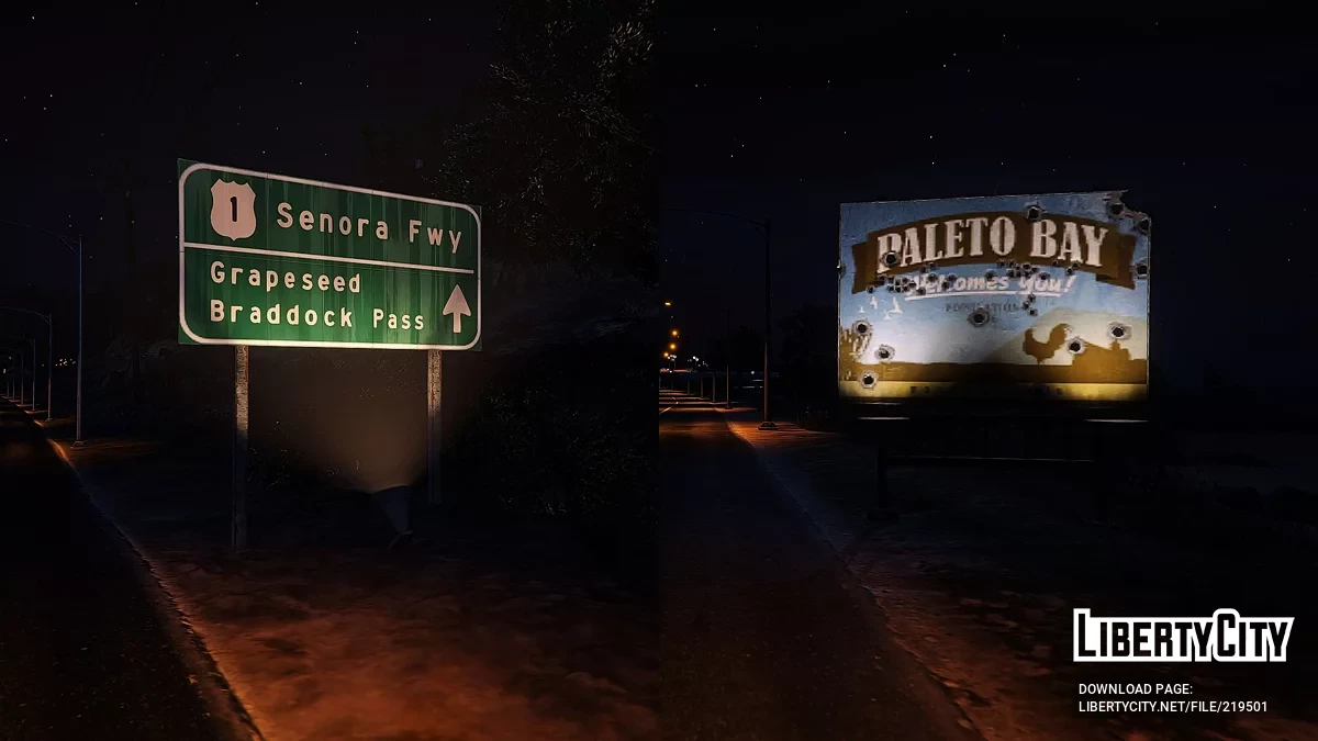 Обновление шоссе от Грейпсида до залива Палето / GTA 5