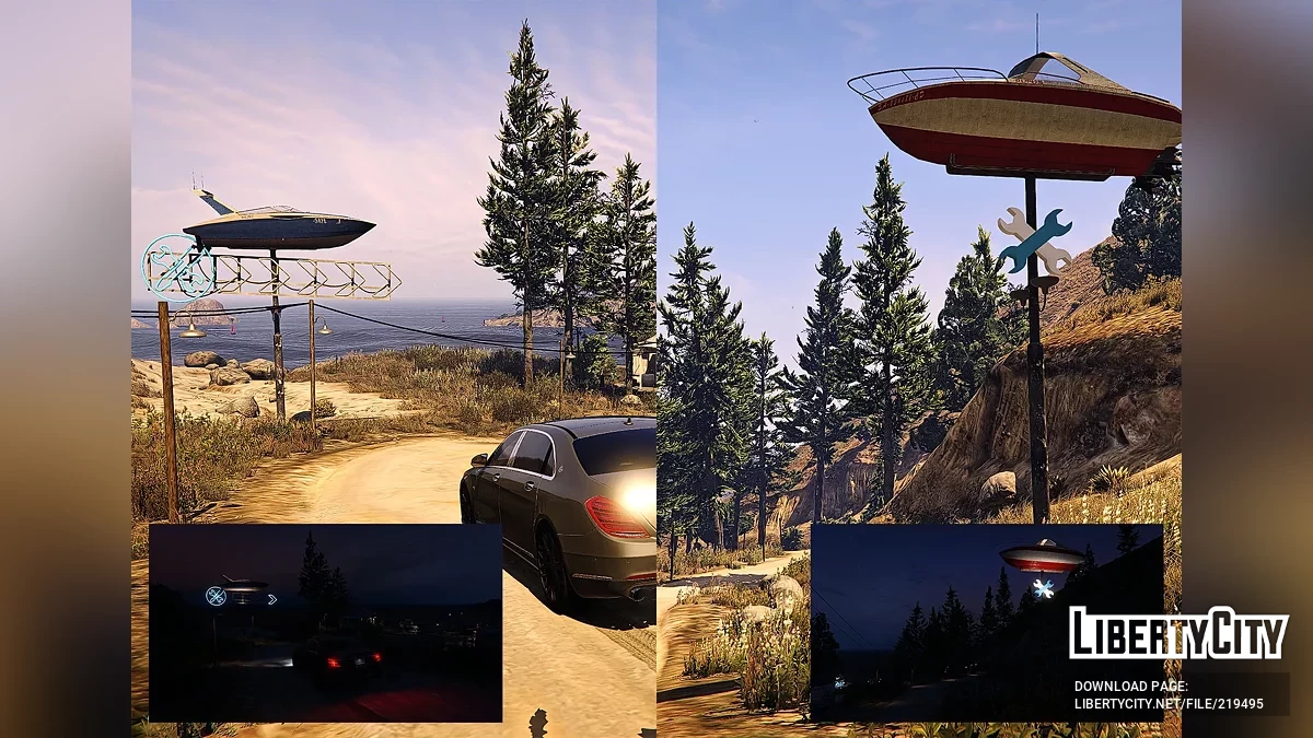 Обновлённая зона «Кэп-Сэтфиш» / GTA 5
