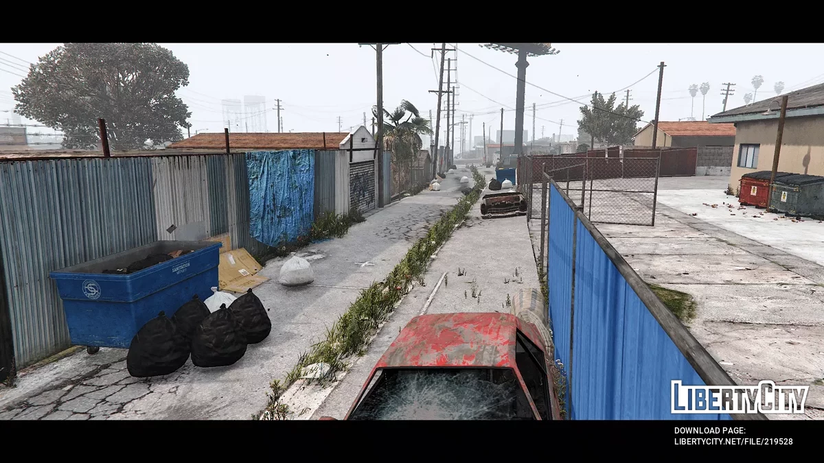 Переулки Южного Лос-Сантоса / GTA 5