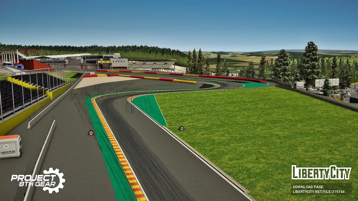 Spa Francorchamps 2025 v1.0 / GTA 5