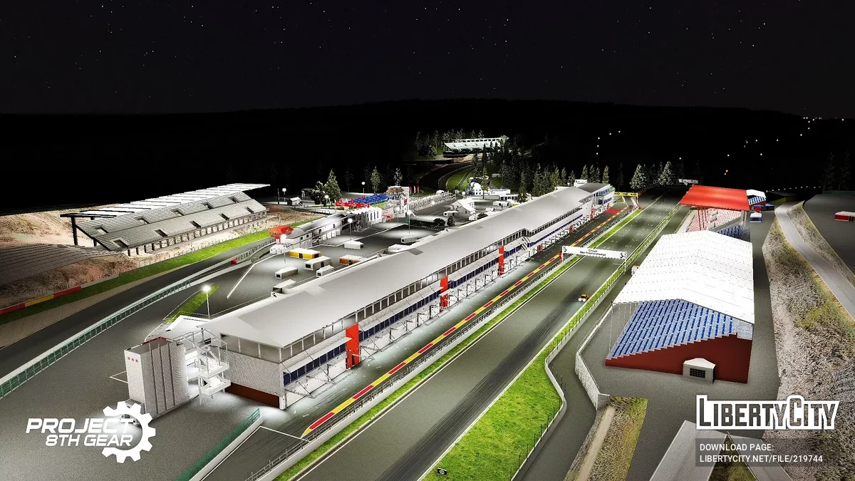 Spa Francorchamps 2025 v1.0 / GTA 5