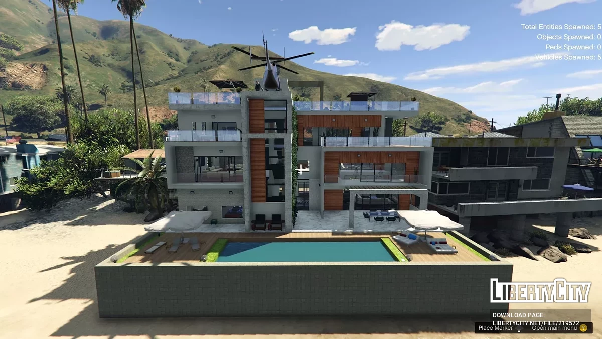 Вилла на берегу / GTA 5