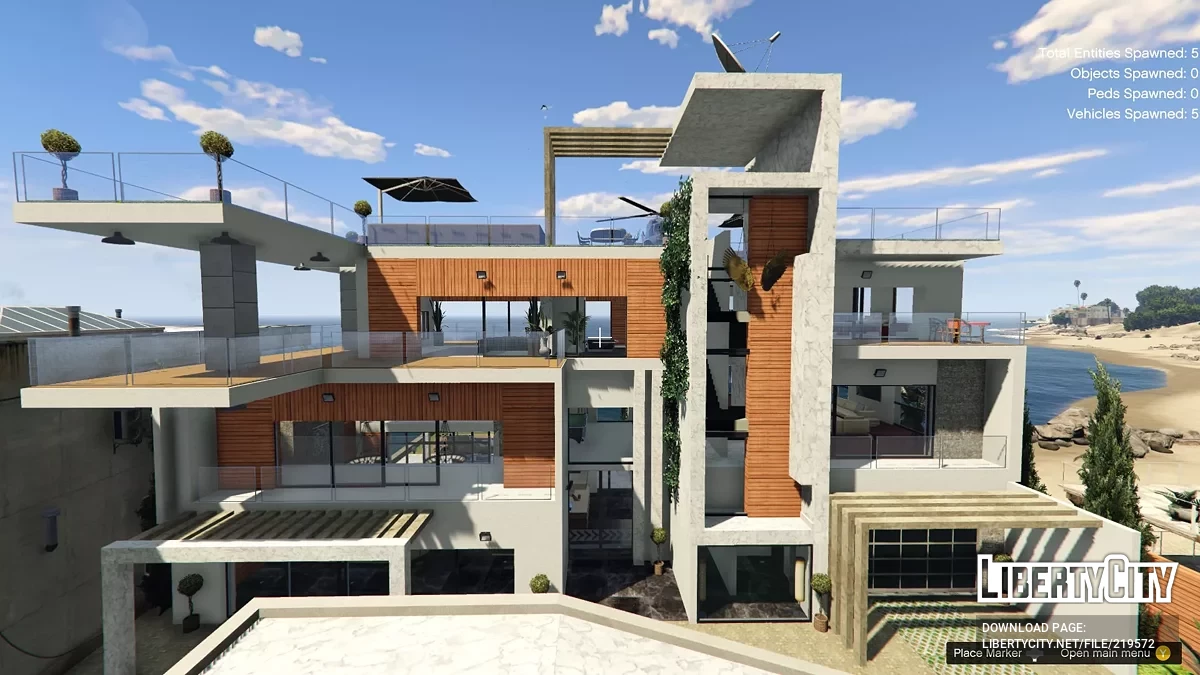 Вилла на берегу / GTA 5