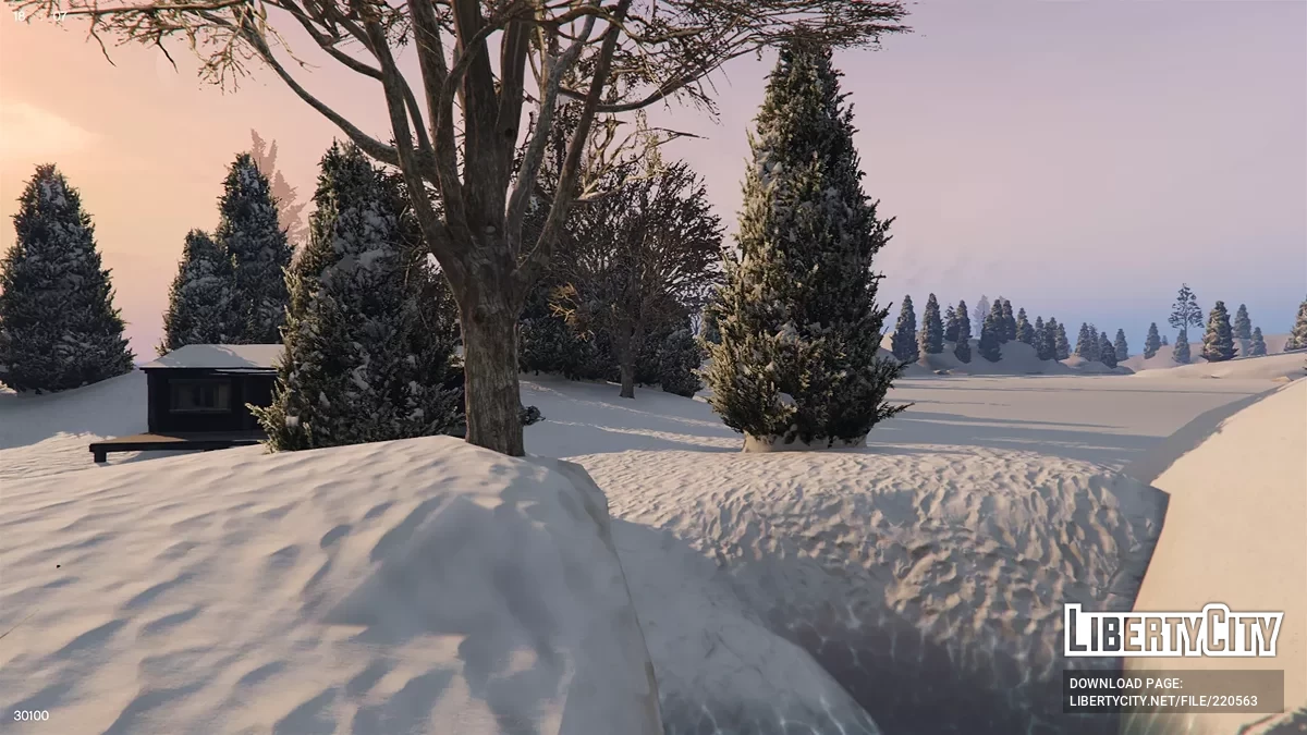Зимние острова / GTA 5