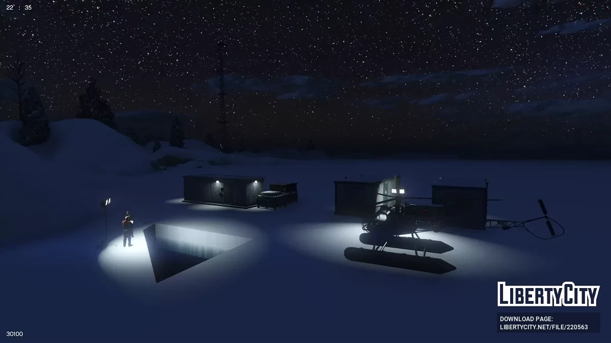 Зимние острова / GTA 5