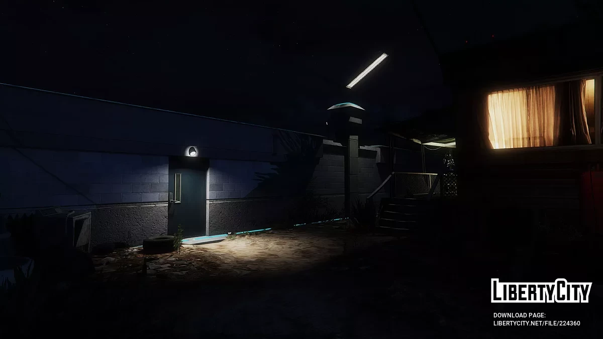 Trevor's Sandy Shores Trailer Garden Improved [YMAP / SF models] / GTA 5