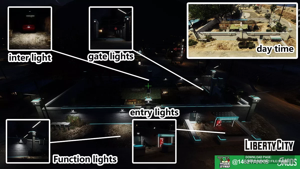 Trevor's Sandy Shores Trailer Garden Improved [YMAP / SF models] / GTA 5