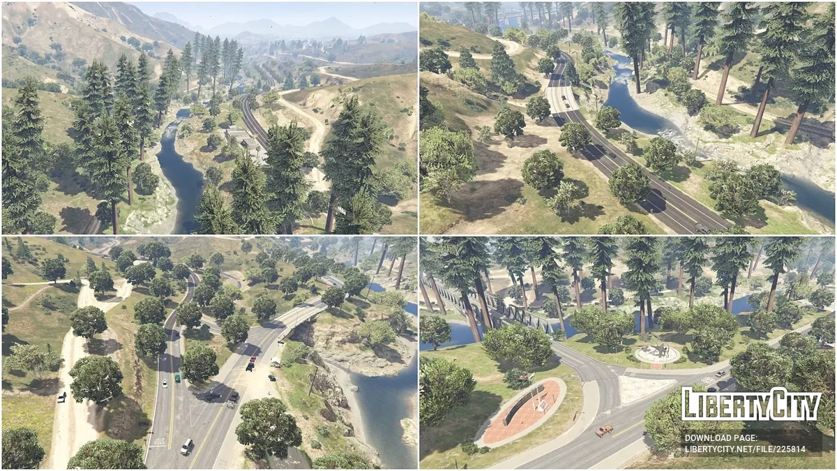 Больше деревьев и фонарей / GTA 5