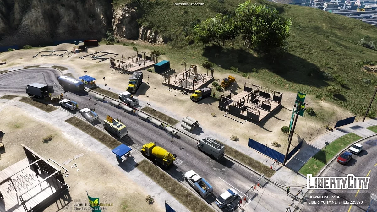 Стройка в Mirror Park [Menyoo] / GTA 5