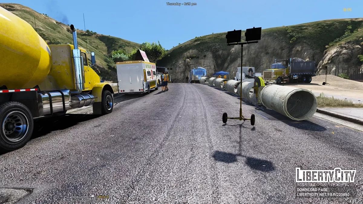 Стройка в Mirror Park [Menyoo] / GTA 5