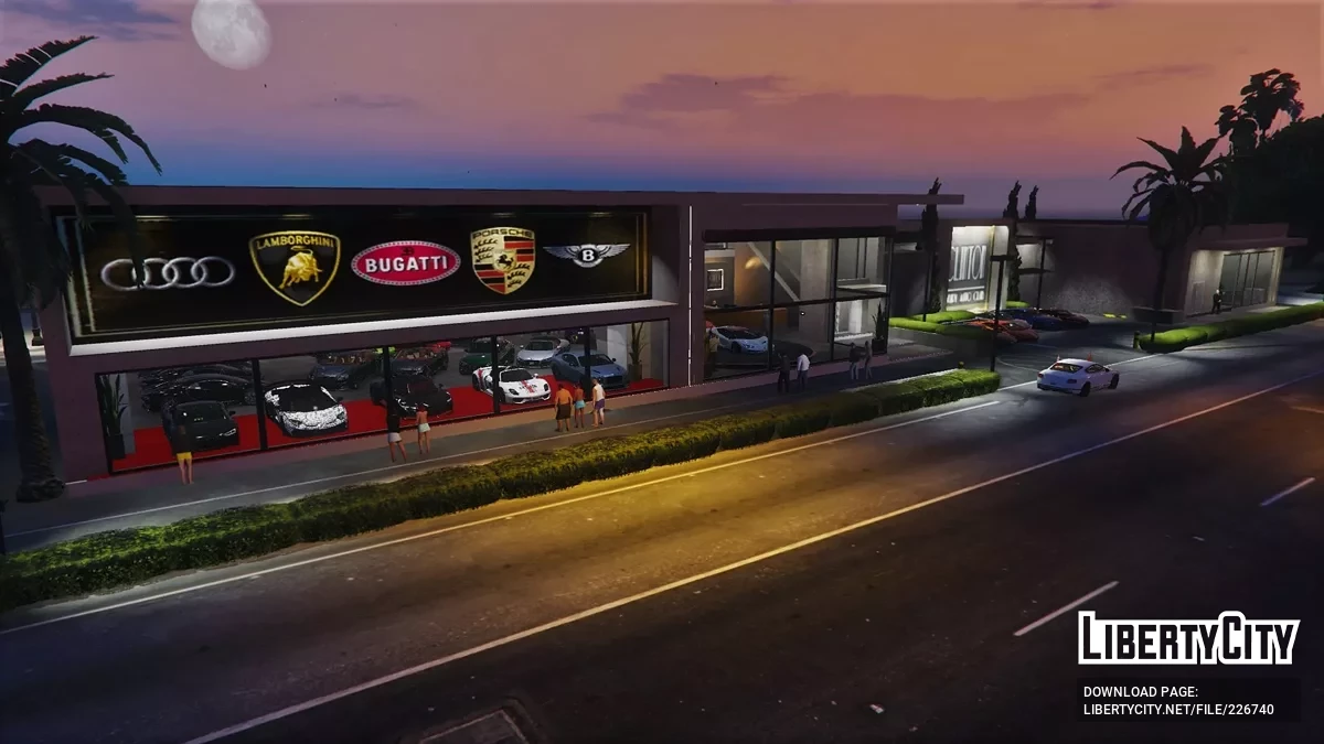 Автосалон Франклина Luxury Auto Club / GTA 5