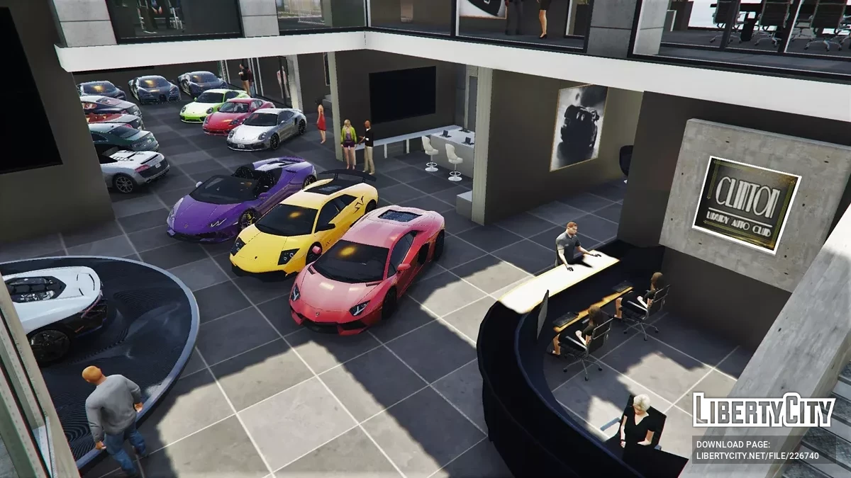 Автосалон Франклина Luxury Auto Club / GTA 5