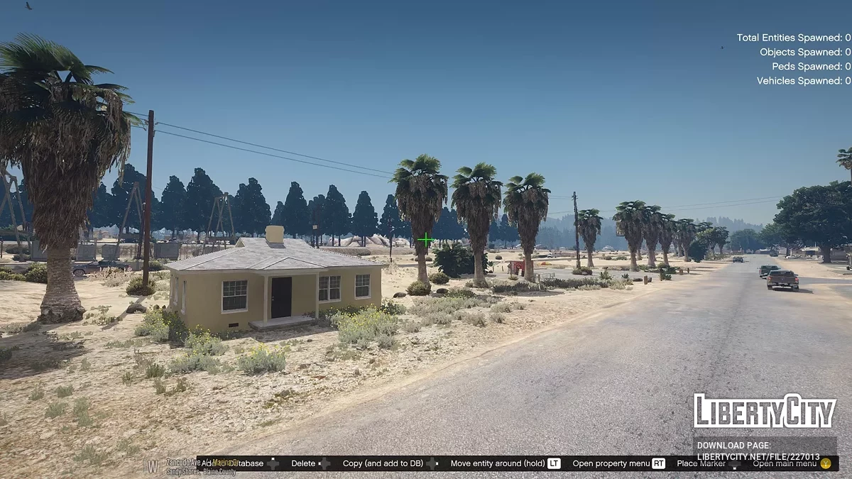 Больше деревьев в Sandy Shores [MapEditor] / GTA 5