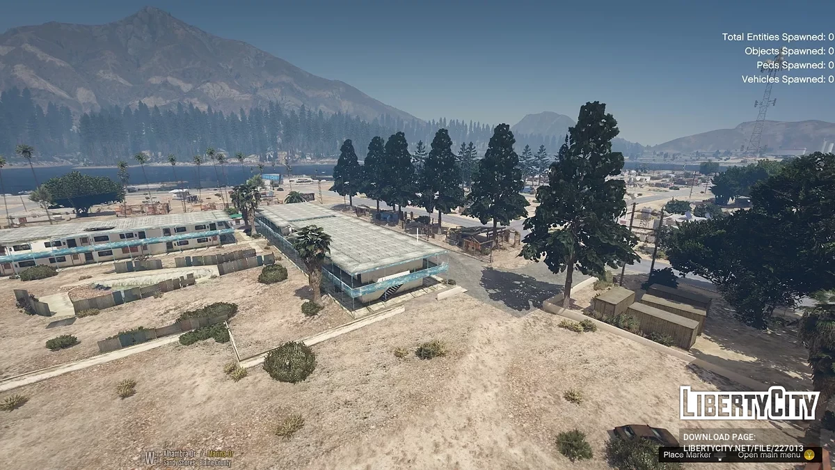 Больше деревьев в Sandy Shores [MapEditor] / GTA 5