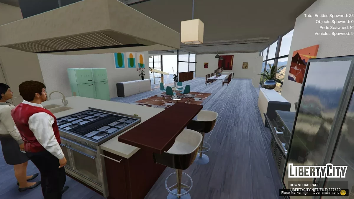 Дизайнерская вилла / GTA 5