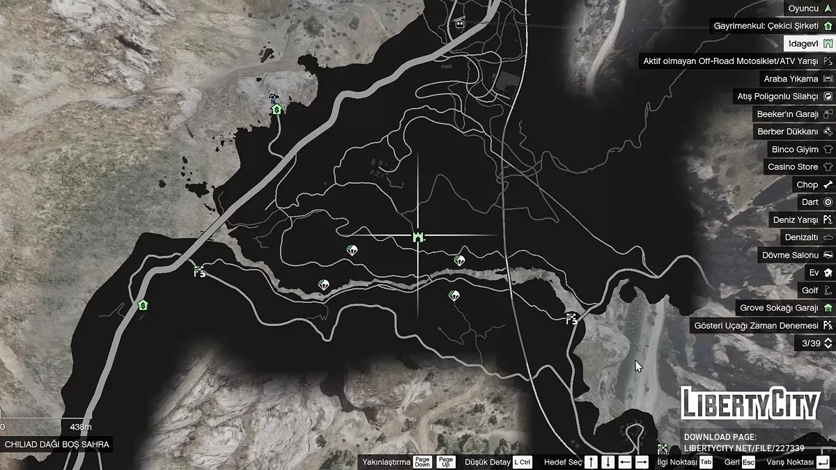 Домик в горах у реки [Menyoo] / GTA 5