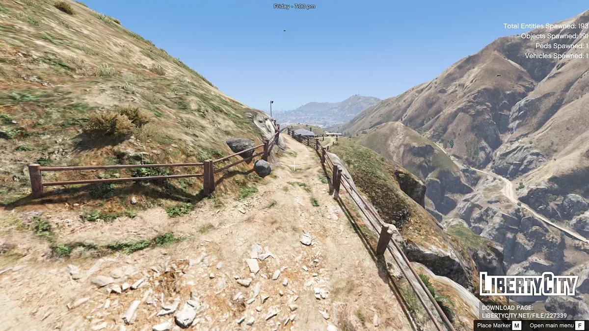 Домик в горах у реки [Menyoo] / GTA 5