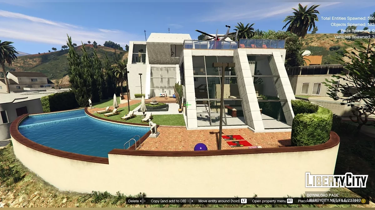 Футуристичный Дом 007 / GTA 5