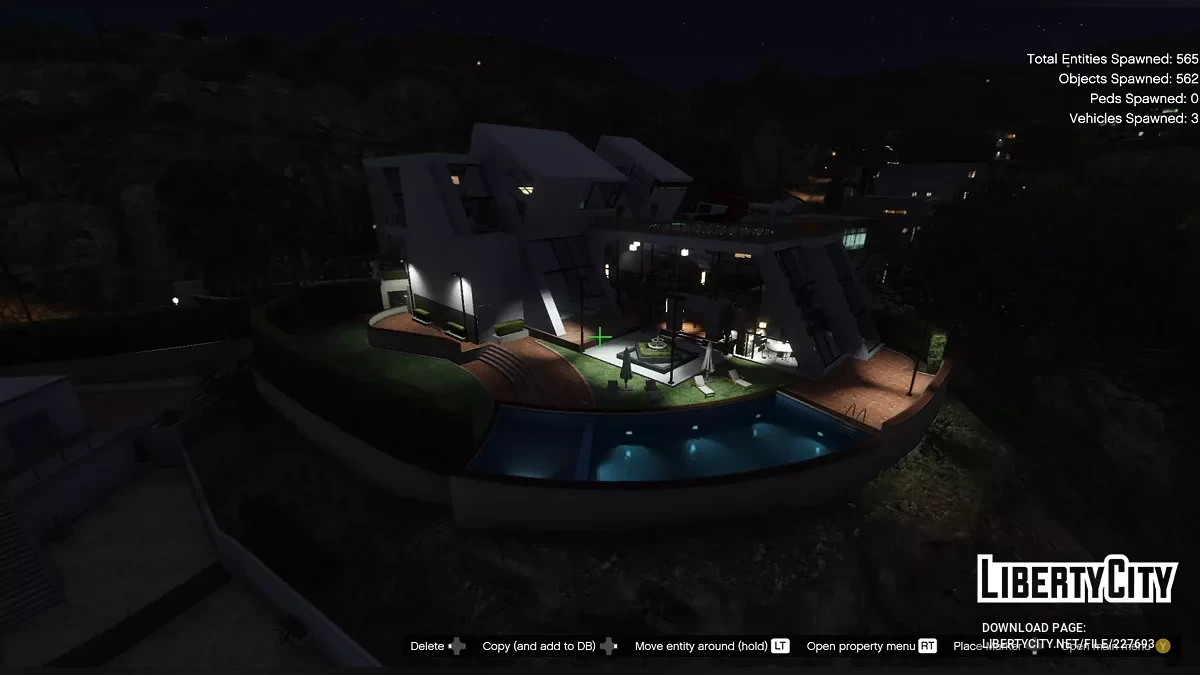 Футуристичный Дом 007 / GTA 5